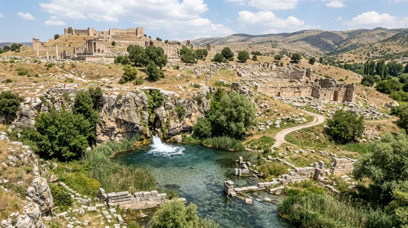 Dinar Suçıkan Parkı ve Antik Apameia