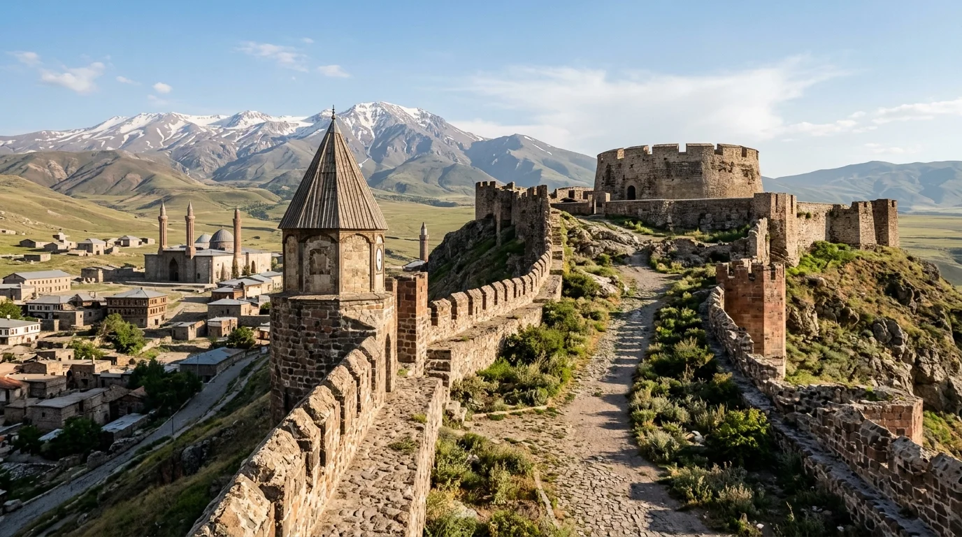 Tarihi Erzurum Tabyaları ve Aziziye Anıtı