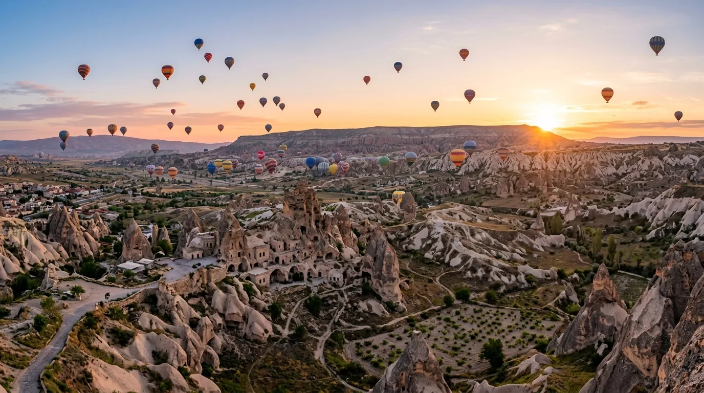 Göreme Açık Hava Müzesi ve Sıcak Hava Balonları