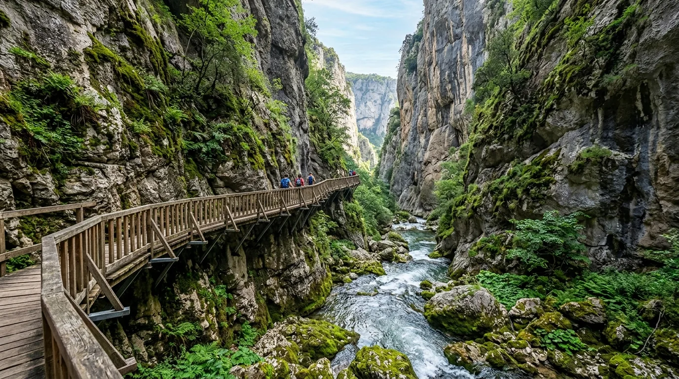 Horma Kanyonu ve Ahşap Yürüyüş Yolu