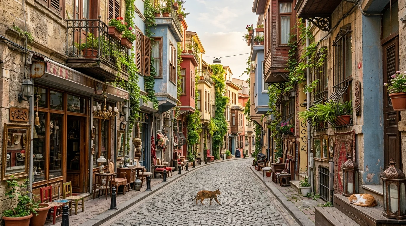 Çukurcuma Antikacılar Sokağı