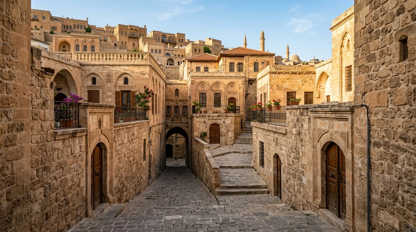 Mardin Taş Konakları ve Tarihi Evleri
