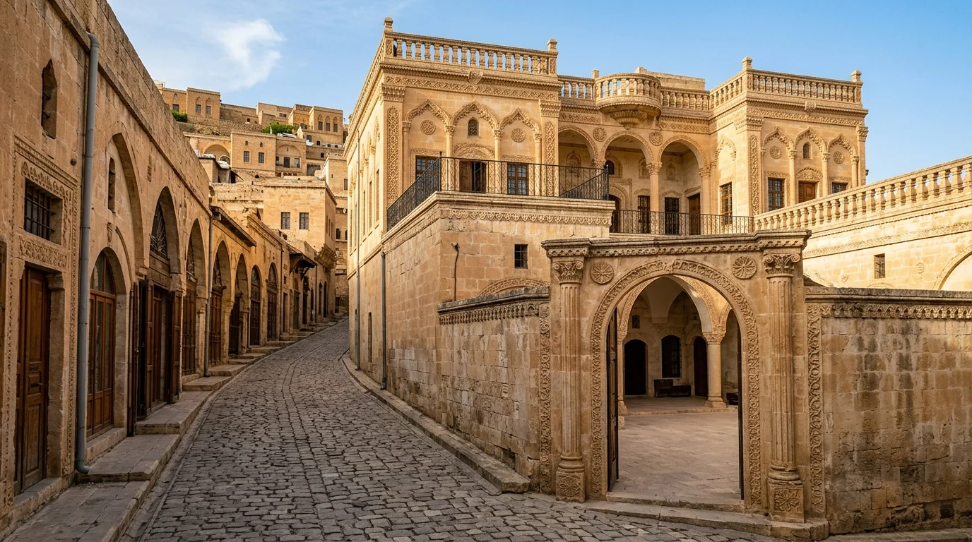 Midyat Sıla Konağı ve Gümüşçüler Çarşısı