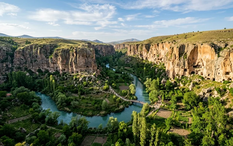 Nevşehir Acıgöl Şelalesi ve Mesire Alanı