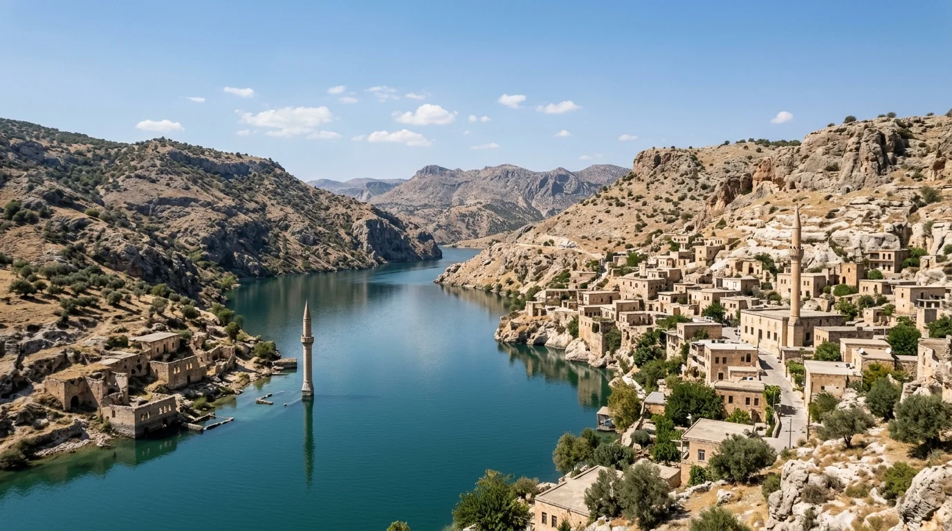 Halfeti ve Batık Şehir Savaşan Köyü
